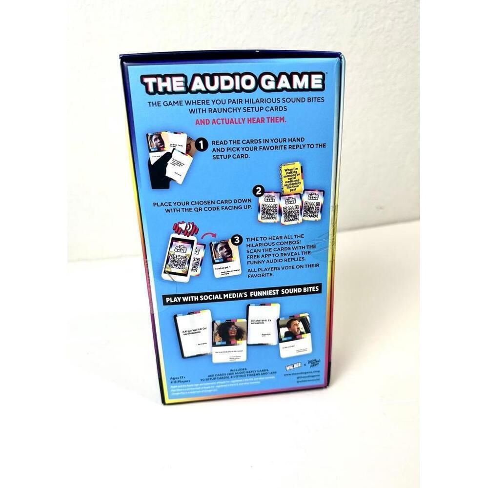 NEW Wilder x Doing Things Media The Audio Game Card Game 17+ 2-8 Players - Picture 5 of 5